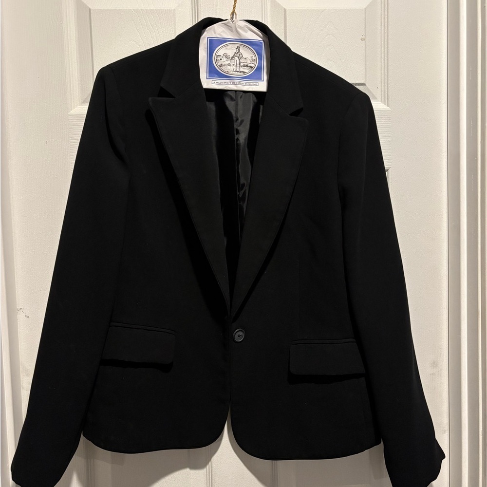 Classic Black Blazer